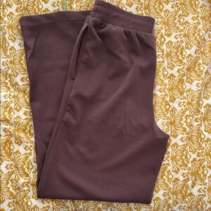 All in Motion Ribbed Joggers in Brown